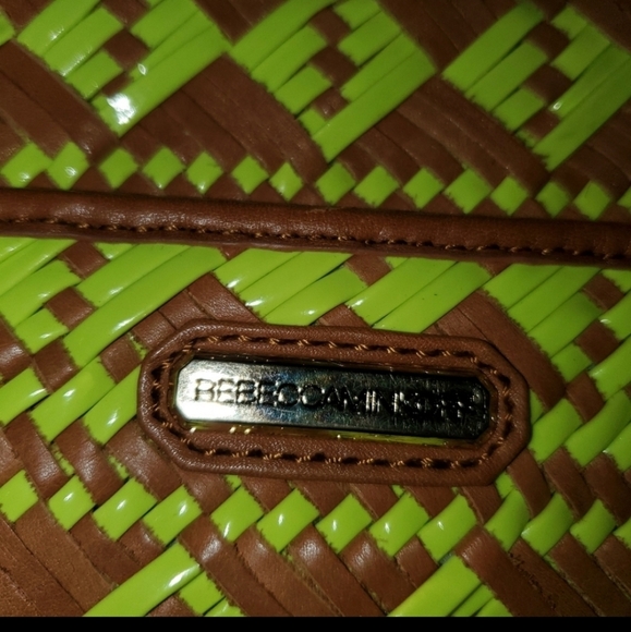 NWOT Rebecca Minkoff Rare Yellow and Brown Purse. Brand new without tags - Picture 10 of 11